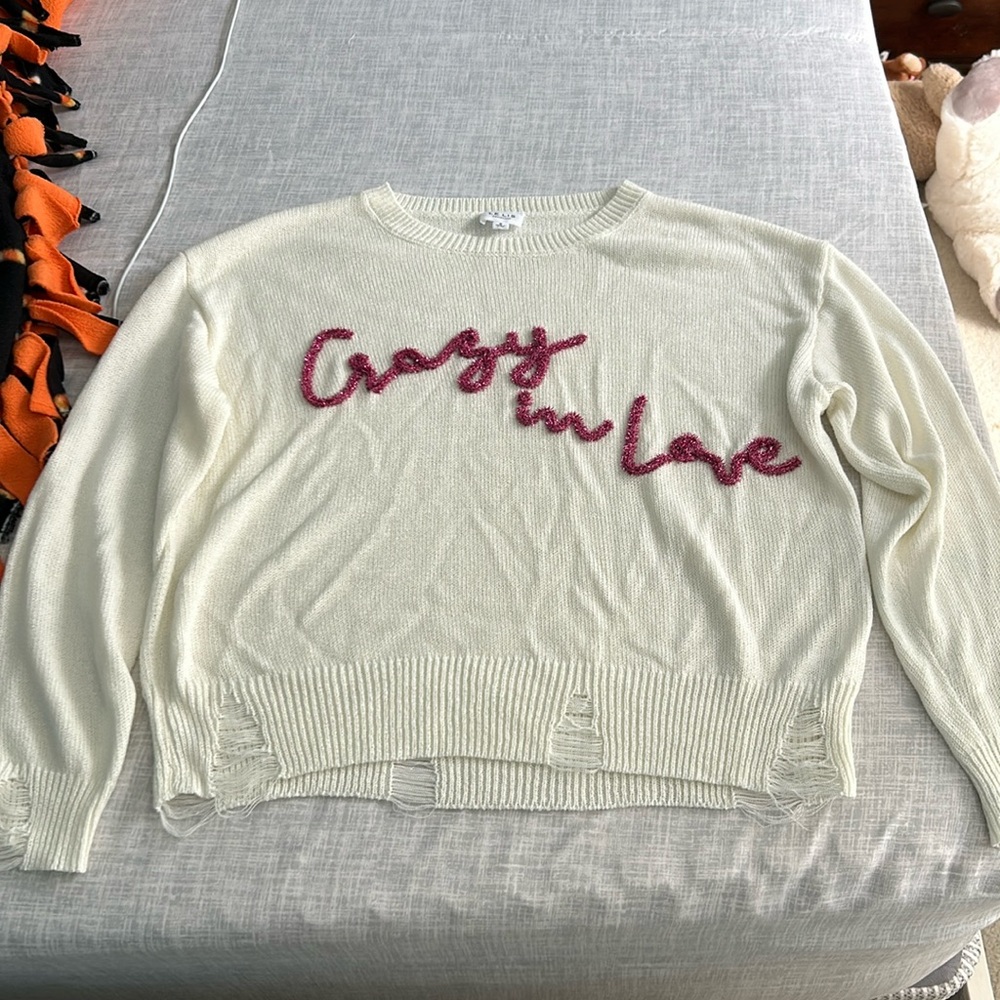 Crazy In Love Sweater - Picture 1 of 2